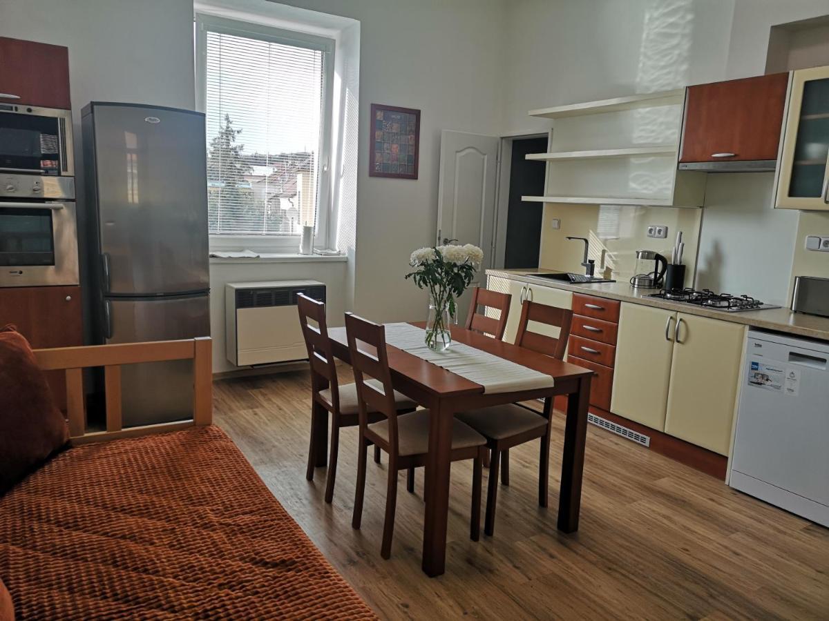 Fine Apartment In Centrum Of Slany With Aircondition Luaran gambar